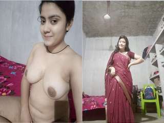 Desi Girl Record her Nude Video For Lover