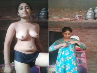 Village Girl Record Her Nude Video For Lover