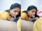 Sexy Desi Wife give Blowjob