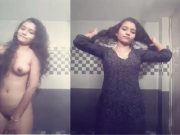 Cute Desi Girl Strip her Cloths and Shows her Boobs