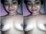 Desi Bangla girl Shows her Boobs and Pussy