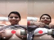 Desi Bhabhi Shows her Boobs on Vc