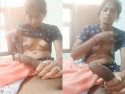 Desi Wife Shows Her Boobs and Give Blowjob