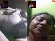 Horny Bhabhi Shows her Boobs and pussy