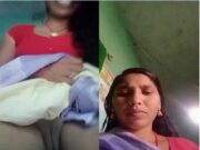 Horny Bhabhi Shows Her Pussy On VC
