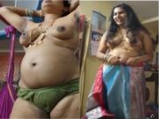 Sexy Mallu Wife Shows Her Boobs and Pussy