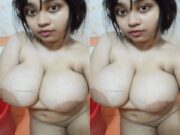 Super Horny Bangla Girl Shows Her Big Boobs and Masturbating Part 1